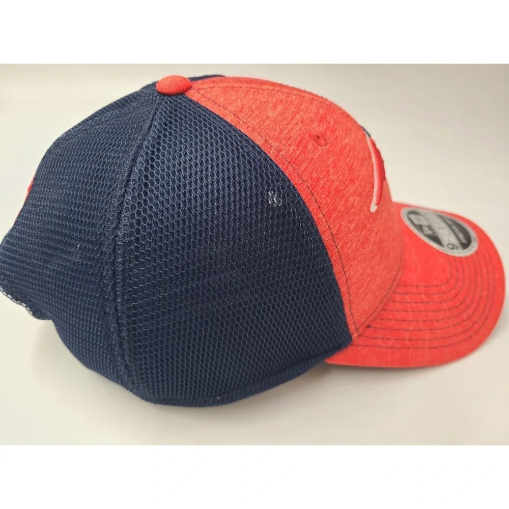 New England Patriots New Era 9Forty Mesh Snapback Hat Cap NFL Football Red‎ Blue